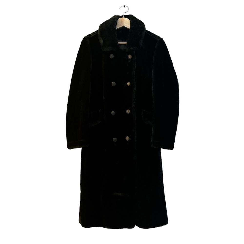 🖤VINTAGE VEGAN FUR COAT🖤